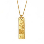 18K Gold-Plated 12 Zodiac Sign Guardian Necklace - Deitylove Jewelry