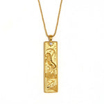 18K Gold-Plated 12 Zodiac Sign Guardian Necklace - Deitylove Jewelry