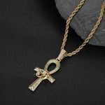 Ankh Crucifix Necklace - Deitylove Jewelry