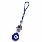 Blue Evil Eye Keychain - Deitylove Jewelry