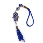 Blue Evil Eye Keychain - Deitylove Jewelry