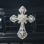 Car-mounted Exquisite Cross Aroma Diffuser - Deitylove Jewelry