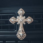Car-mounted Exquisite Cross Aroma Diffuser - Deitylove Jewelry