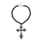 Cross Necklace Combining Pearls Luxury - Deitylove Jewelry