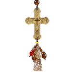 Crystal Cross Car Hanging Ornament - Deitylove Jewelry