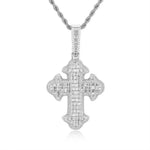 Divine Radiance Eternal Cross Necklace - Deitylove Jewelry