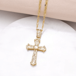 Eternal Shine Cross Necklace - Deitylove Jewelry