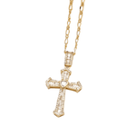 Eternal Shine Cross Necklace - Deitylove Jewelry