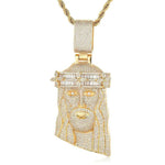 Holy Glorious Jesus Gold Necklace - Deitylove Jewelry