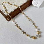 Pearl Cross Radiance - Deitylove Jewelry