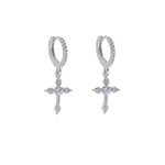 Radiant Holy Cross Earrings - Deitylove Jewelry