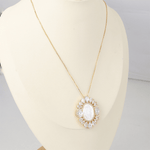 Radiant Madonna Gem Necklace - Deitylove Jewelry
