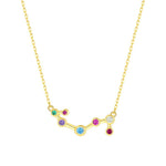 Scorpio Zirconia Sterling Silver Necklace - Deitylove Jewelry