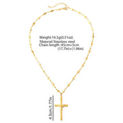 Unique Personality Cross Necklace - Deitylove Jewelry