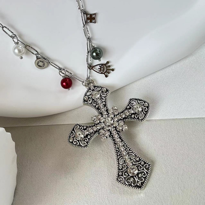 Celestial Cross Charm