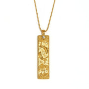 18K Gold-Plated 12 Zodiac Sign Guardian Necklace - Deitylove Jewelry