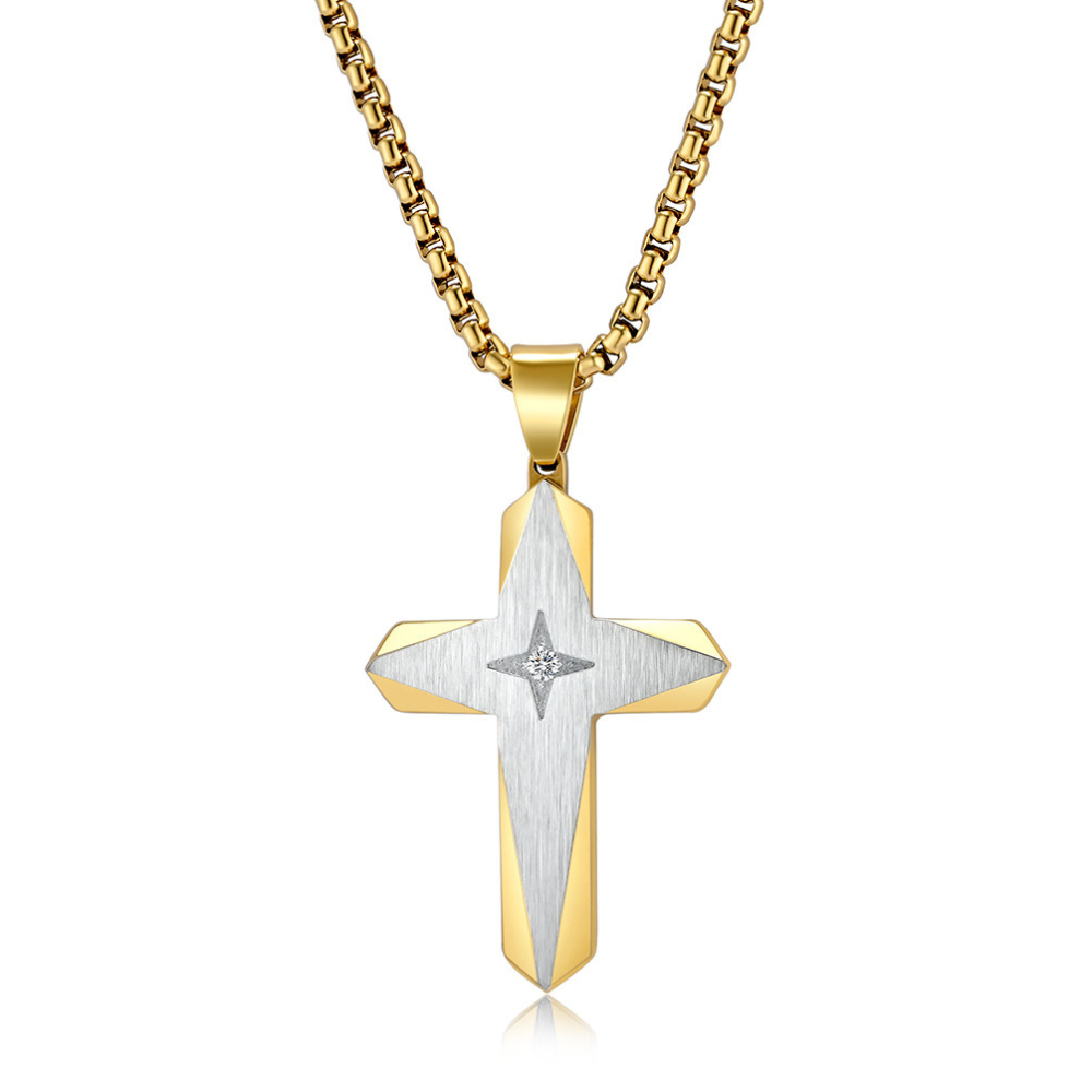 Eternal Guardian Cross Necklace