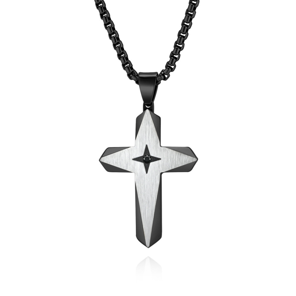 Eternal Guardian Cross Necklace