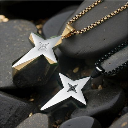 Eternal Guardian Cross Necklace