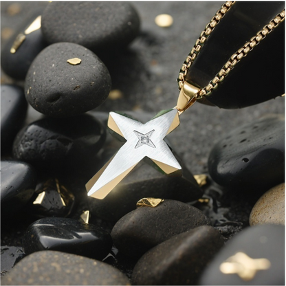 Eternal Guardian Cross Necklace