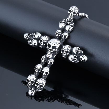 Popular Skull Cross Necklace