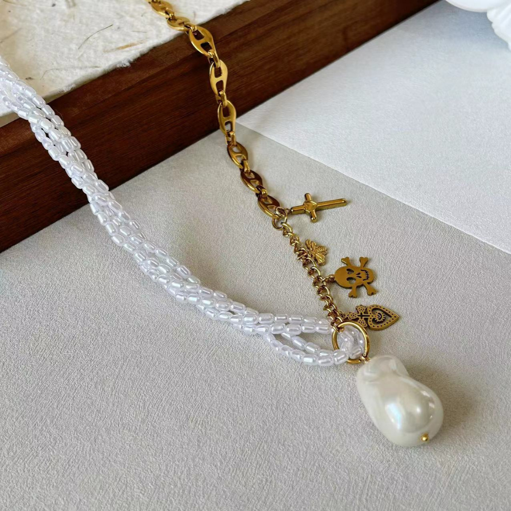 Sky Baroque Necklace