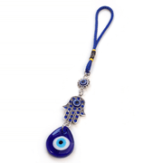 Blue Evil Eye Keychain - Deitylove Jewelry