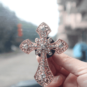 Car-mounted Exquisite Cross Aroma Diffuser - Deitylove Jewelry