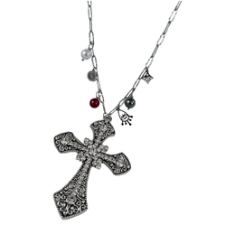 Celestial Cross Charm - Deitylove Jewelry