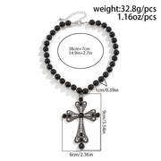 Cross Necklace Combining Pearls Luxury - Deitylove Jewelry