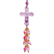 Crystal Cross Car Hanging Ornament - Deitylove Jewelry