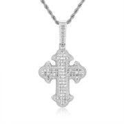 Divine Radiance Eternal Cross Necklace - Deitylove Jewelry