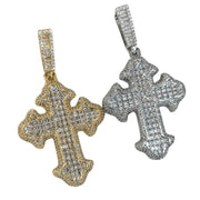 Divine Radiance Eternal Cross Necklace - Deitylove Jewelry