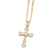 Eternal Shine Cross Necklace - Deitylove Jewelry