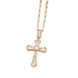 Eternal Shine Cross Necklace - Deitylove Jewelry