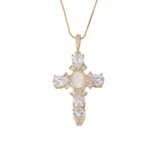 Radiant Divine Light Cross Necklace - Deitylove Jewelry