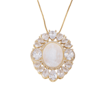 Radiant Madonna Gem Necklace - Deitylove Jewelry