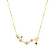 Scorpio Zirconia Sterling Silver Necklace - Deitylove Jewelry