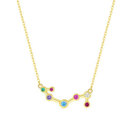 Scorpio Zirconia Sterling Silver Necklace - Deitylove Jewelry